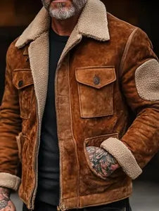 Heren Britse Stijl Lange Wollen Jas Enkele Rij Knoppen Slim Fit Polyester Winter Warme Trenchcoat Zakelijk Casual Bovenkleding